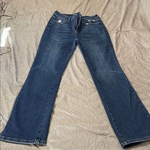 Judy Blue Dark Blue Flare Jeans